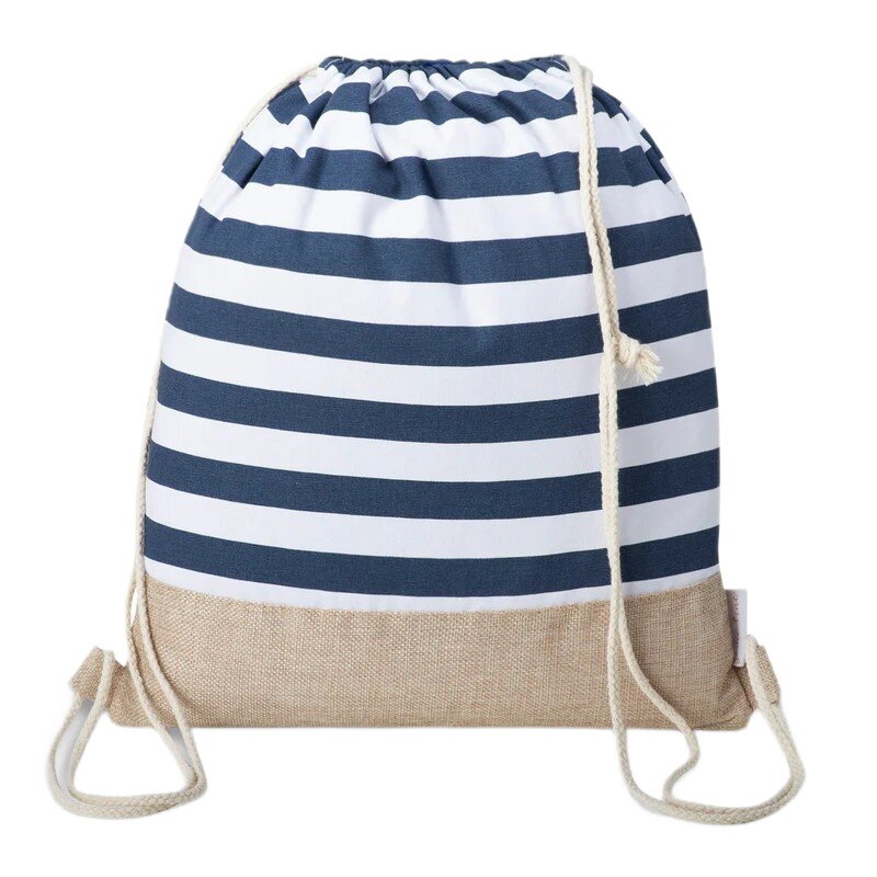 Worek SEMI LINE L2022 Paski Granatowo-biały