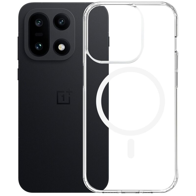 Etui 3MK Hardy LiqForce MagCase do OnePlus 15 5G Przezroczysty