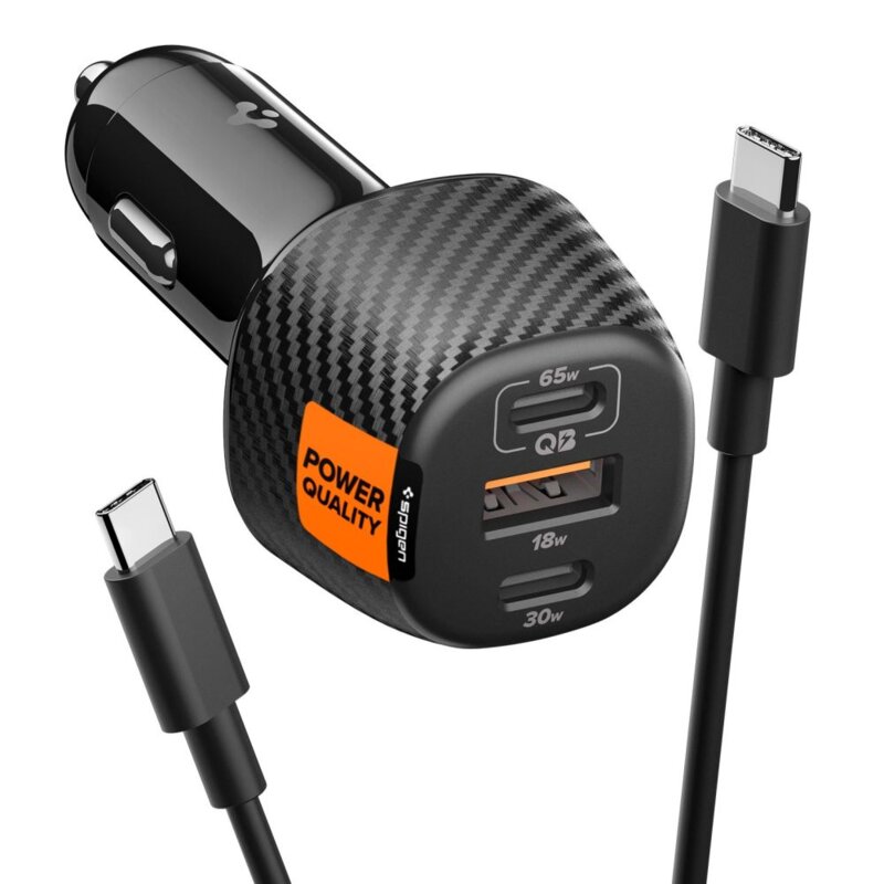 Ładowarka samochodowa SPIGEN Essential EV1133 113W Czarny