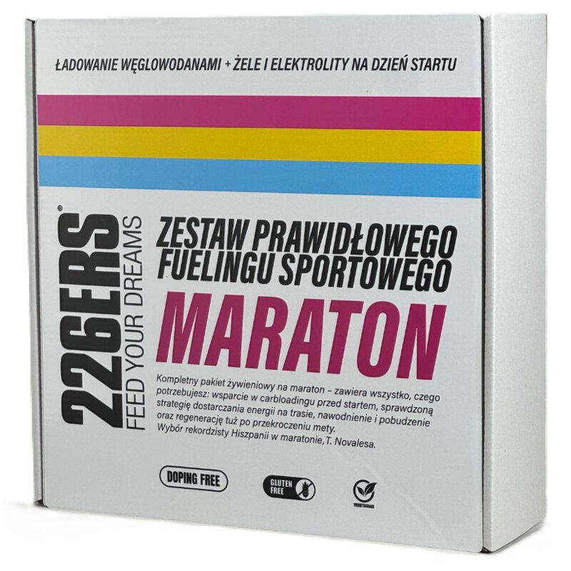 Zestaw prawidłowego fuelingu 226ERS Maraton