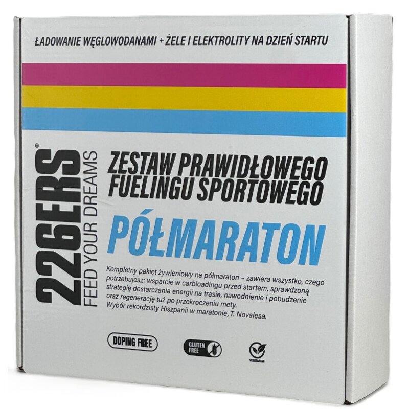 Zestaw prawidłowego fuelingu 226ERS Półmaraton