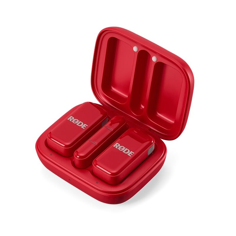 System bezprzewodowy RODE Wireless Micro USB-C Dookólny Czerwony