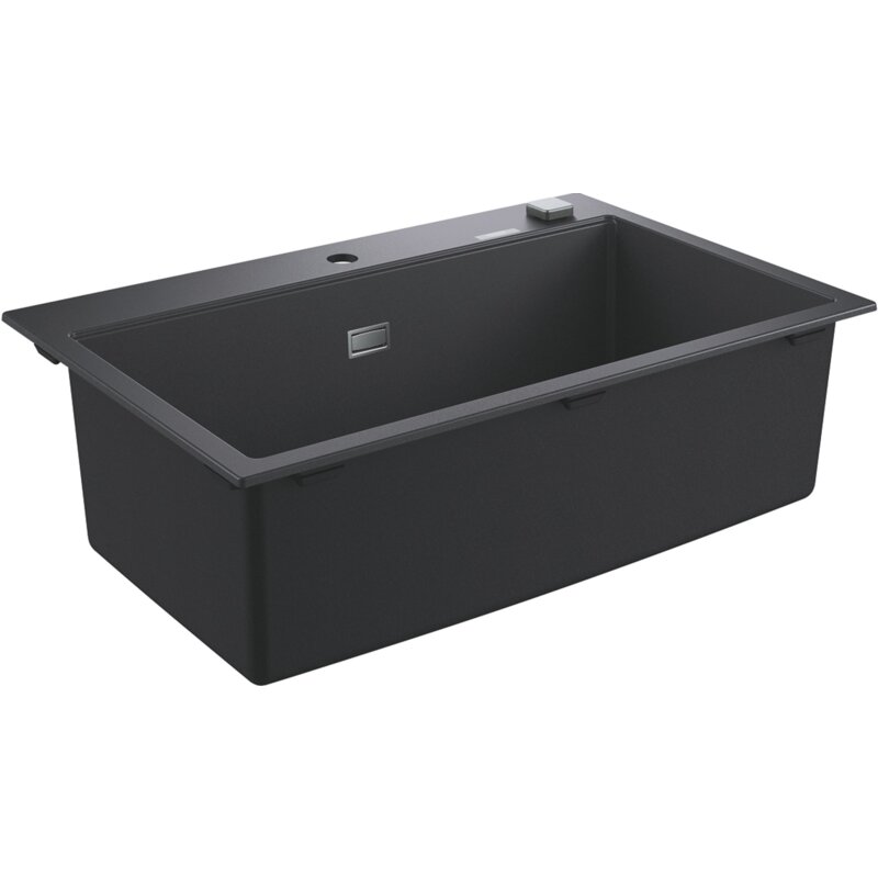 Zlewozmywak jednokomorowy GROHE K700 80-C 78/51 1.0 31652AP0 Czarny granit 51x78