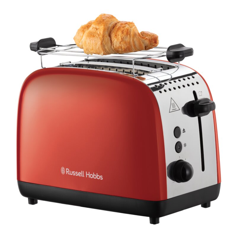 Toster RUSSELL HOBBS Colours Plus 2S 26554-56 Czerwony