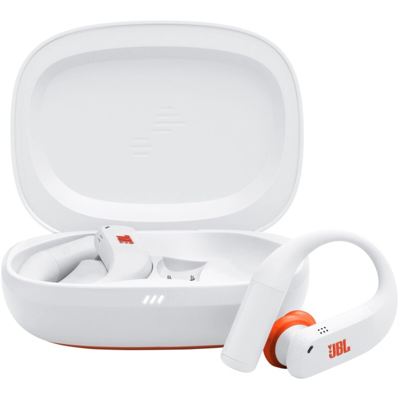 Słuchawki dokanałowe JBL Endurance Peak 4 ANC Wodoodporne Biało-czerwony