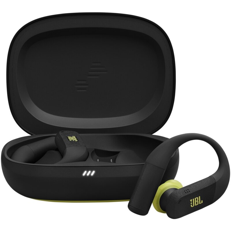 Słuchawki dokanałowe JBL Endurance Peak 4 ANC Wodoodporne Czarno-limonkowy