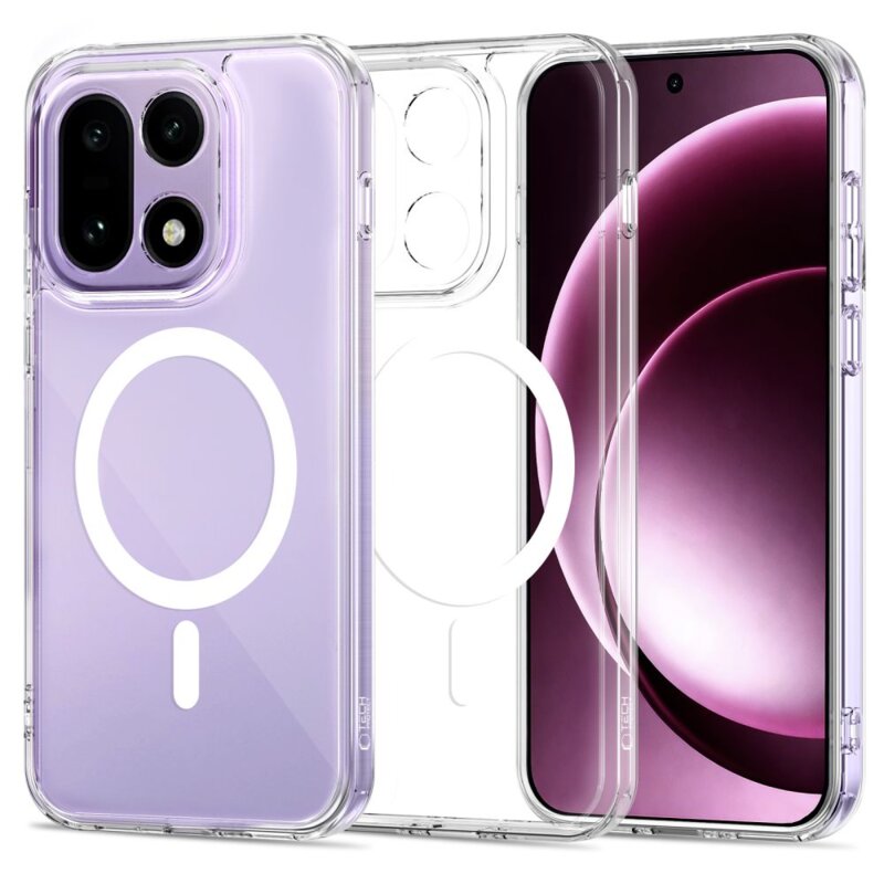 Etui TECH-PROTECT FlexAir Hybrid MagSafe do OnePlus 15 Przezroczysty