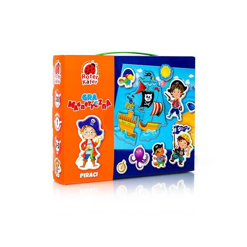 Gra edukacyjna magnetyczna Piraci dla dzieci RK2060-06