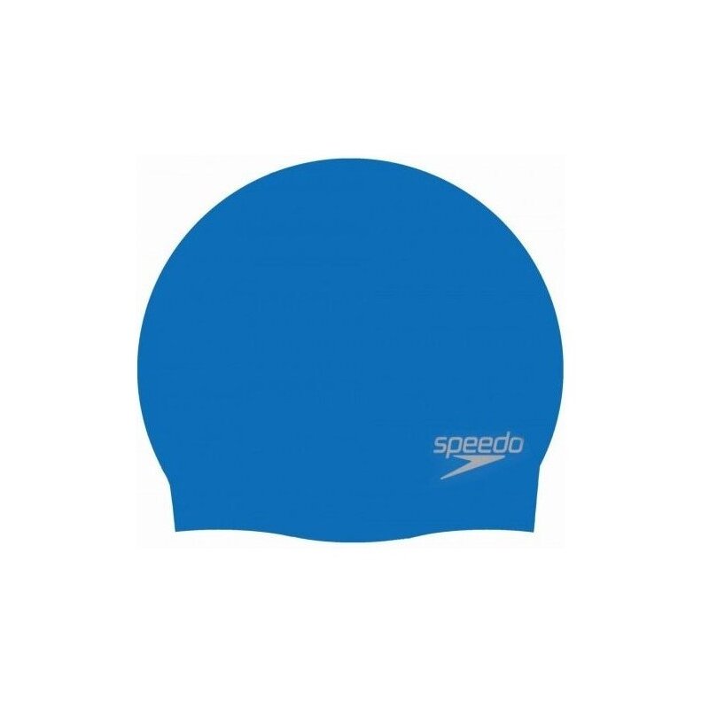 SPEEDO CZEPEK SILIKONOWY PLAIN MOULDED SILICONE CAP BLUE 68-709842610