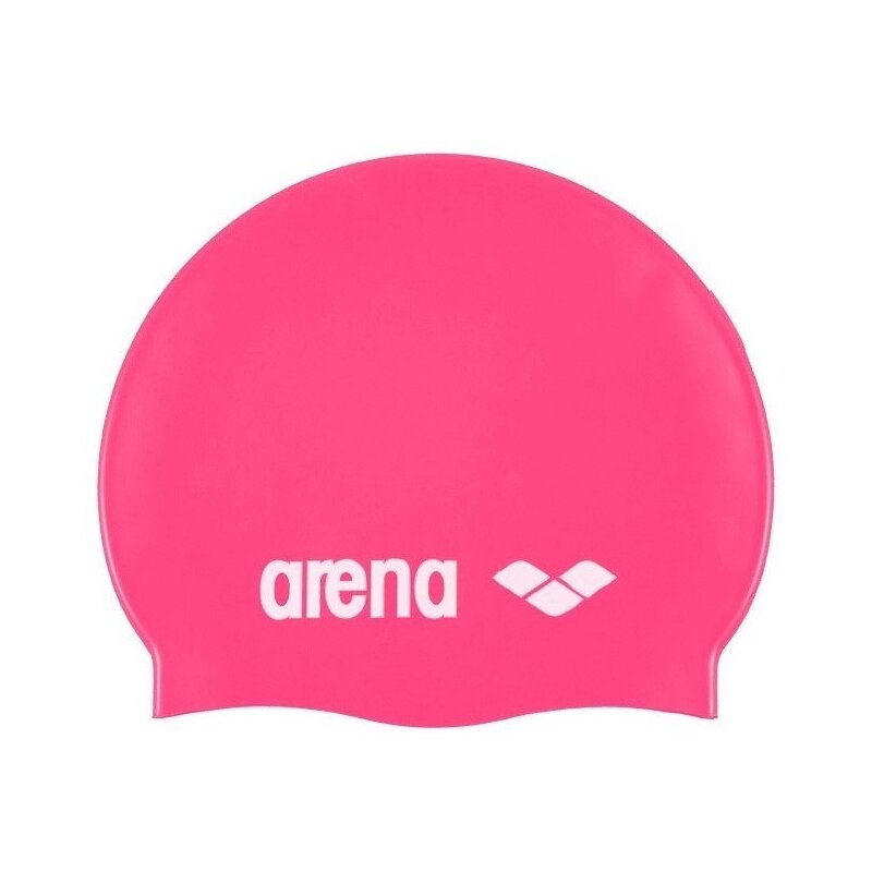Czepek silikonowy na basen Arena Classic różowy