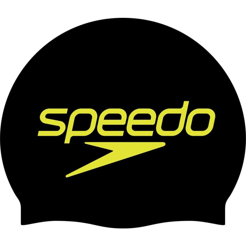 SPEEDO CZEPEK SLOGAN PRT CAP AU/AF/AM UNISEX BLACK 8-0838509951