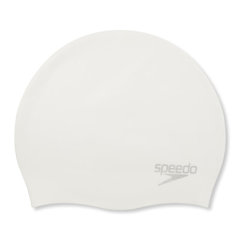 SPEEDO CZEPEK MOULDED SILC CAP AF/AM/AU UNISEX WHITE 8-7098417614