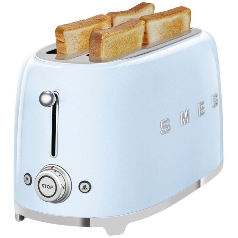 Toster SMEG TSF02PBEU Niebieski
