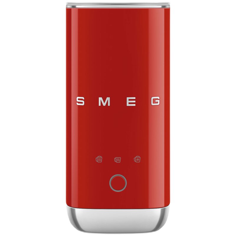 Spieniacz SMEG MFF02RDEU Czerwony