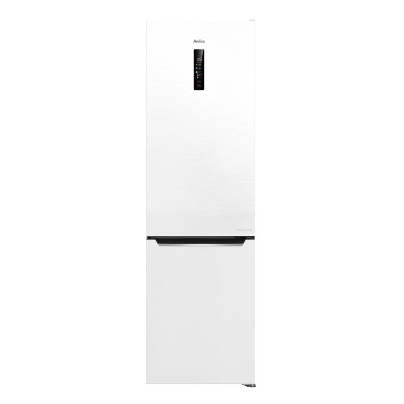 Lodówka AMICA Prestige FK370AWi No frost 200cm Biały inox