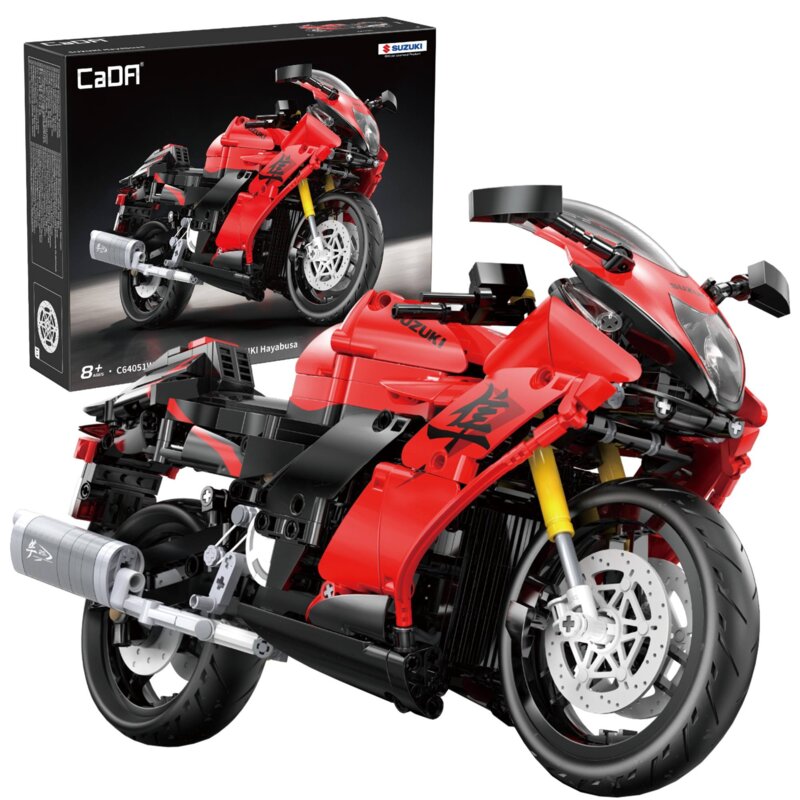 Klocki plastikowe CADA Technic Suzuki Hayabusa Motocykl 1043 C64051W