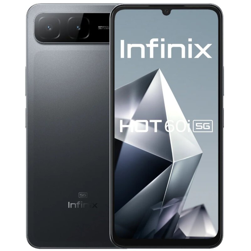 Smartfon INFINIX Hot 60i 5G 8/256GB 6.75" 120Hz Czarny