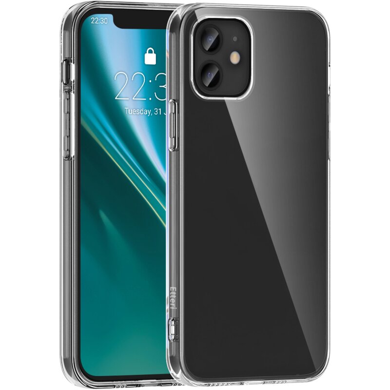 Etui ETTERI Clear Case do Apple iPhone 12/12 Pro Przezroczysty