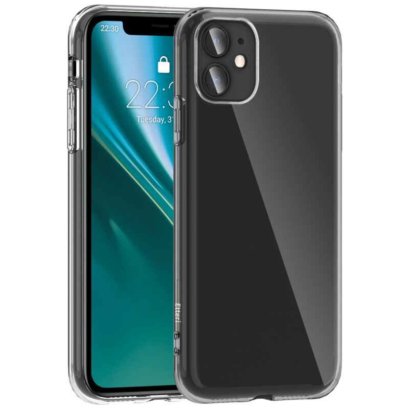 Etui ETTERI Clear Case do Apple iPhone 11 Przezroczysty