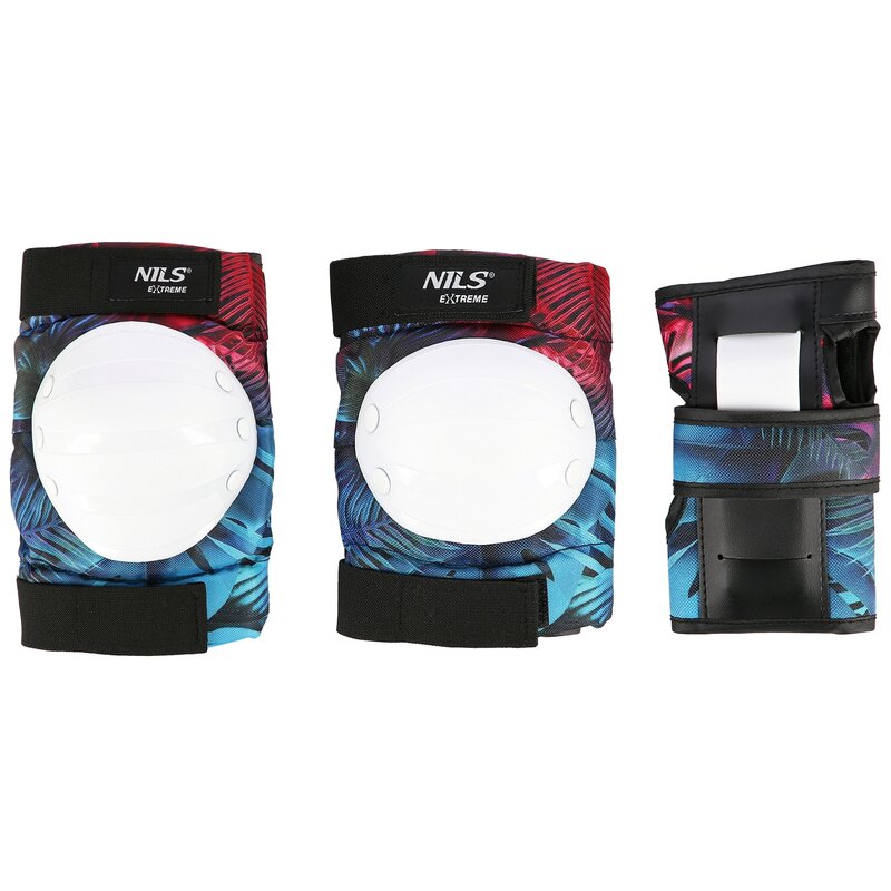 Ochraniacze NILS EXTREME H734 Biały (rozmiar S)