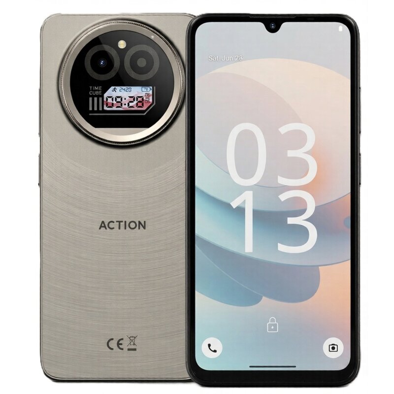 Smartfon IIIF150 Action A5 Pro 3/256GB 6.88" Szary