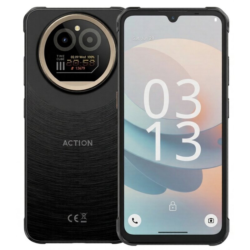 Smartfon IIIF150 Action A5 Pro 3/256GB 6.88" Czarny