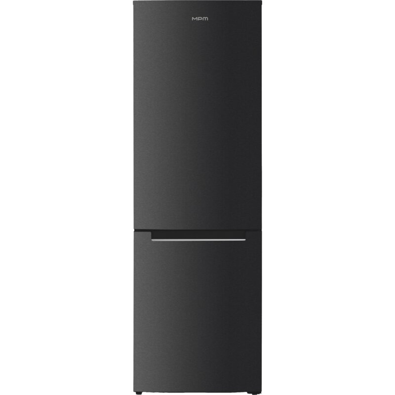 Lodówka MPM 312-FF-60/D No frost 186cm Ciemna inox