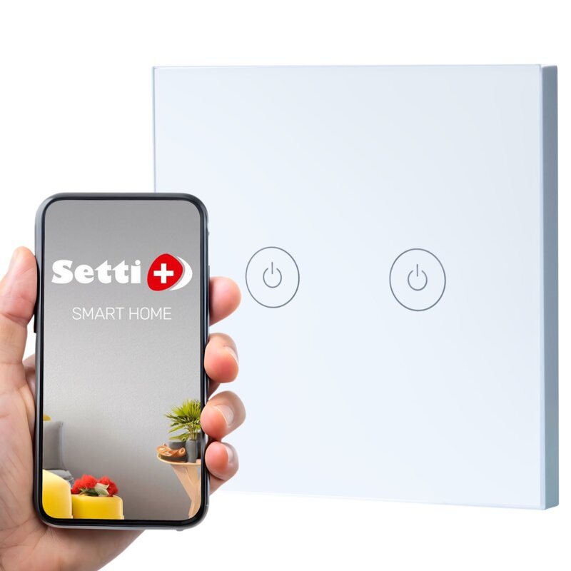 Inteligentny włącznik światła SETTI+ SSW321 Wi-Fi
