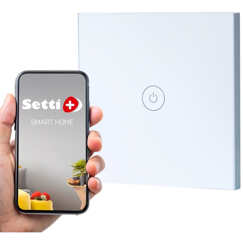 Inteligentny włącznik światła SETTI+ SSW311 Wi-Fi
