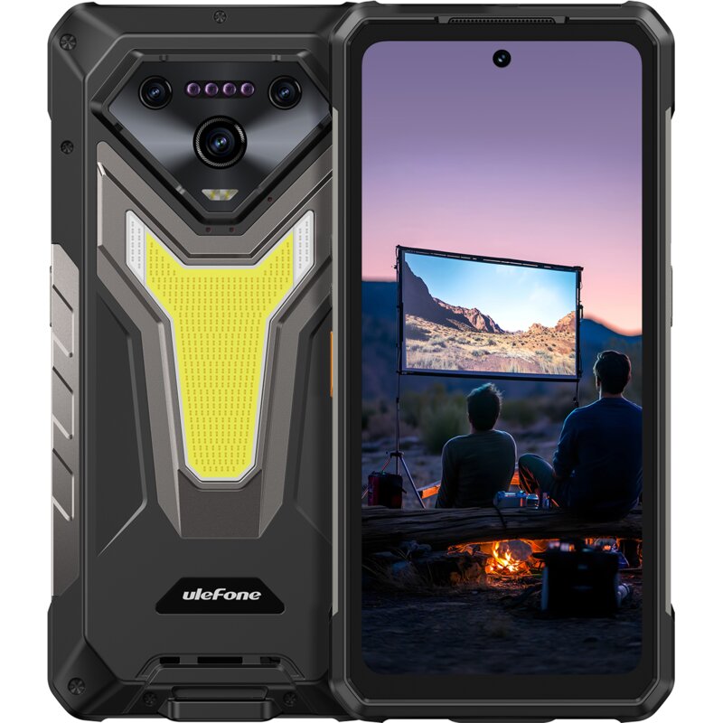 uleFone Armor 34 Plus 16/512GB 6,95" 120Hz 50Mpix Czarny
