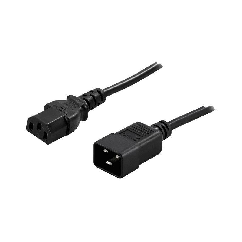 Przedłużacz POWERWALKER IEC 320 C13 - C20 1.8 m