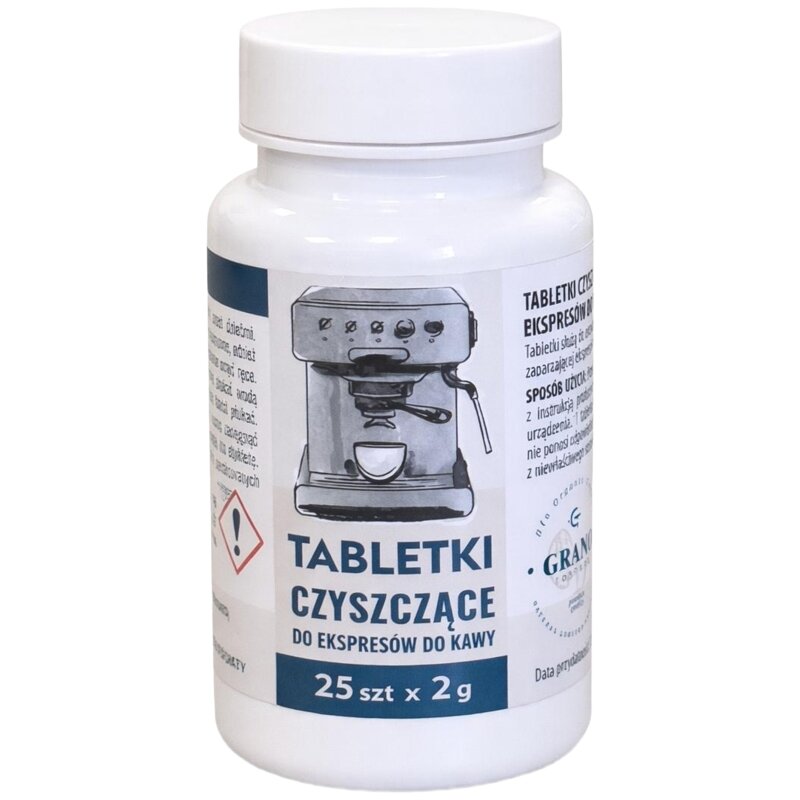 Tabletki czyszczące GRANO TOSTADO Uniwersalny (25 sztuk)