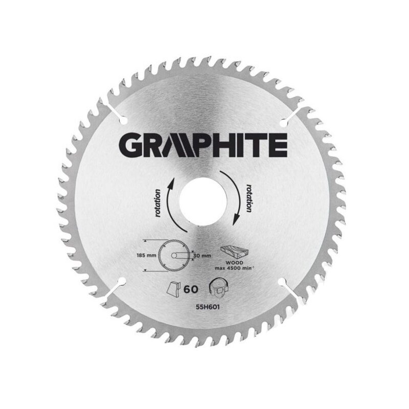 Tarcza do cięcia GRAPHITE 55H601 185 mm