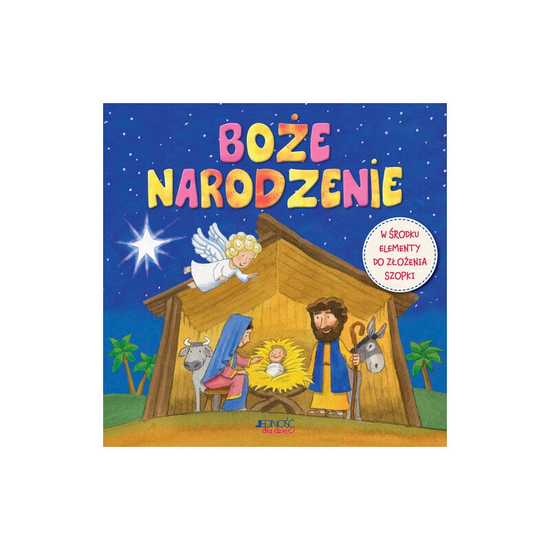 Boże narodzenie książka układanka Praca zbiorowa