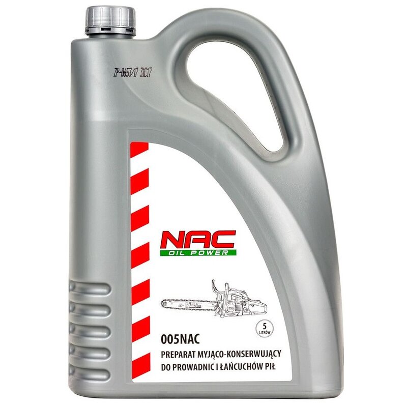 Olej NAC do prowadnic i łańcuchów 5 l