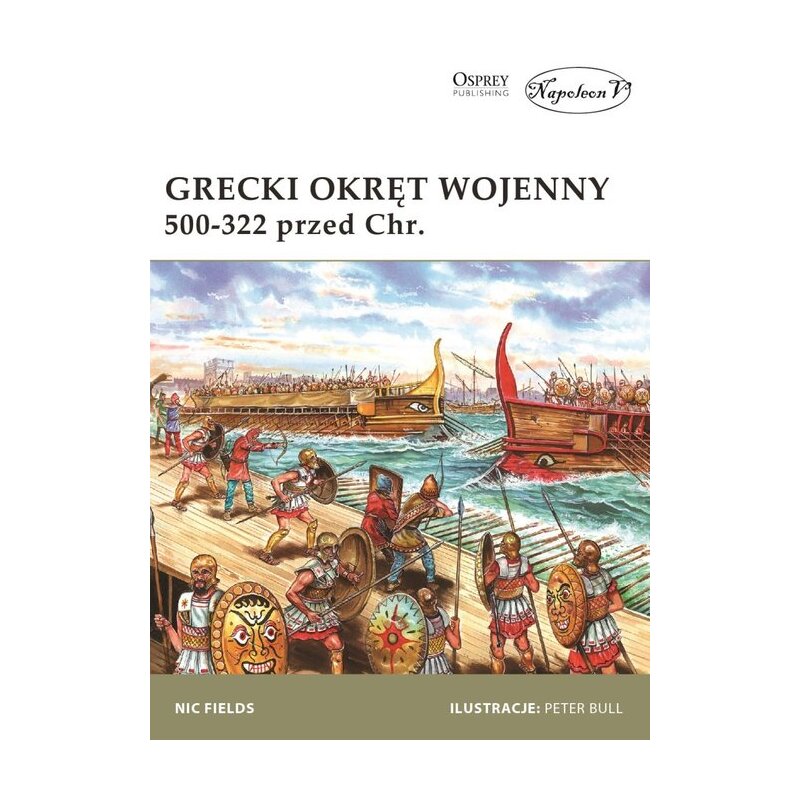Grecki okręt wojenny 500-322 przed Chrystusem. Nic Fields