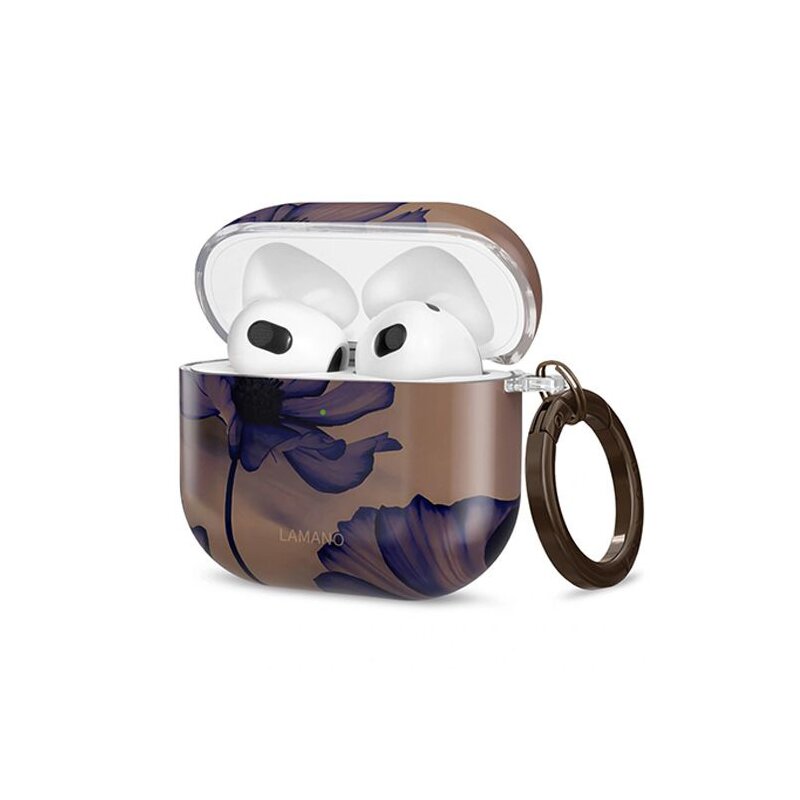 Etui na słuchawki TECH-PROTECT Lamano do Apple AirPods 4 Kwiaty