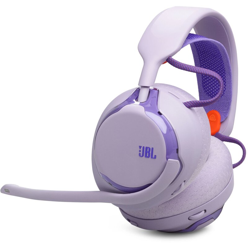 Słuchawki JBL Quantum 650 Bezprzewodowe, Nauszne, Dźwięk przestrzenny Fioletowy