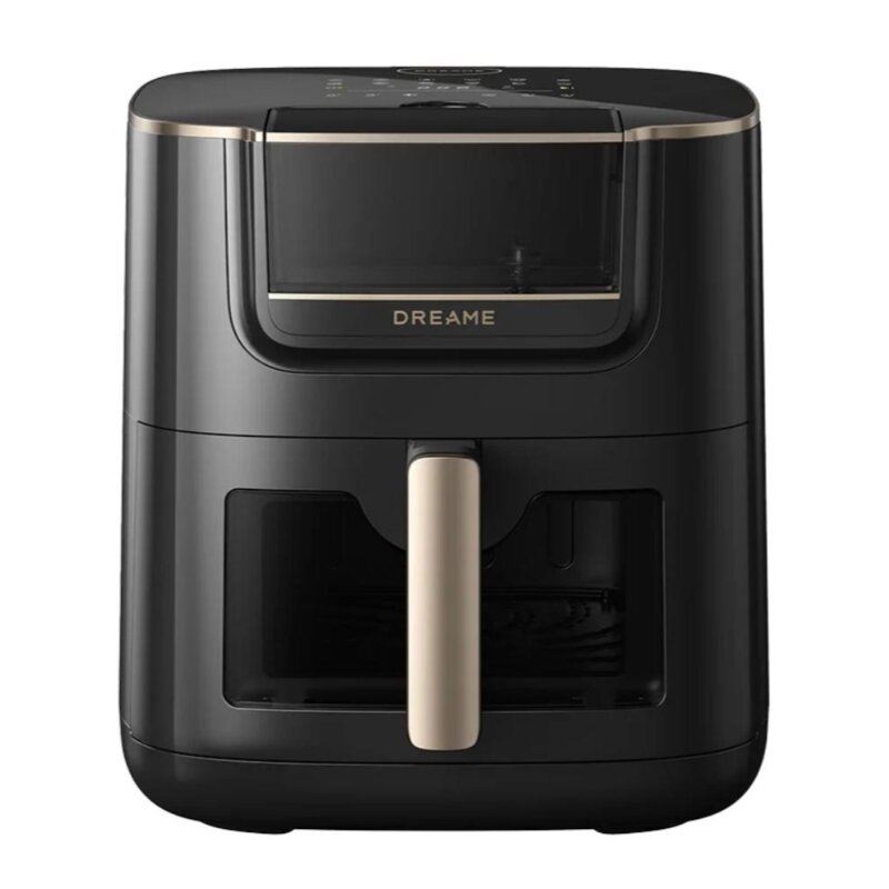 Air Fryer Frytkownica beztłuszczowa DREAME AF30 Czarny 7l z okienkiem do obserwacji postępów gotowania