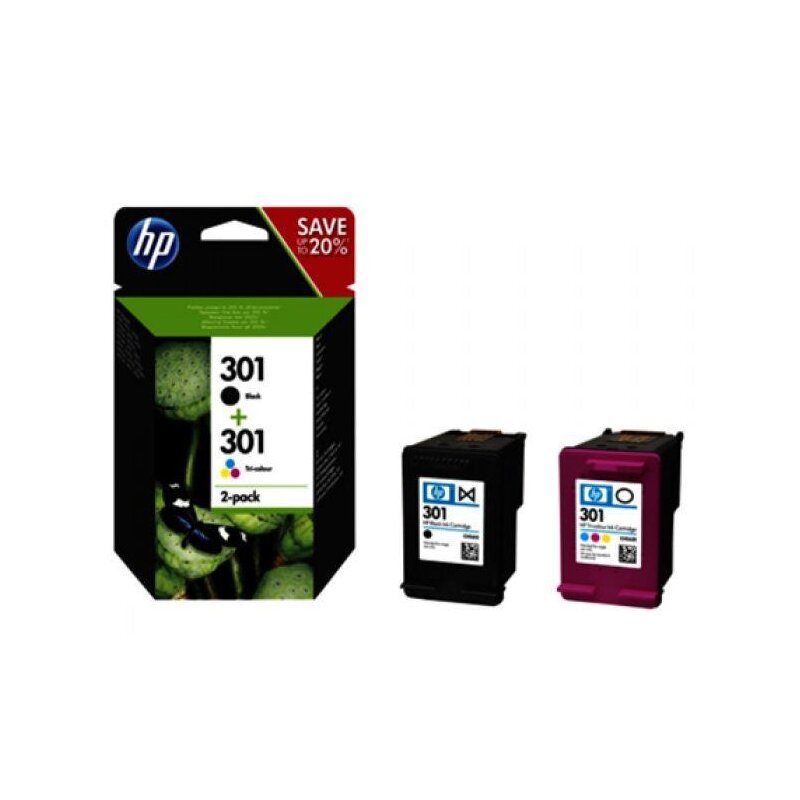Wkłady atramentowe HP 301 Combo Instant Ink N9J72AE