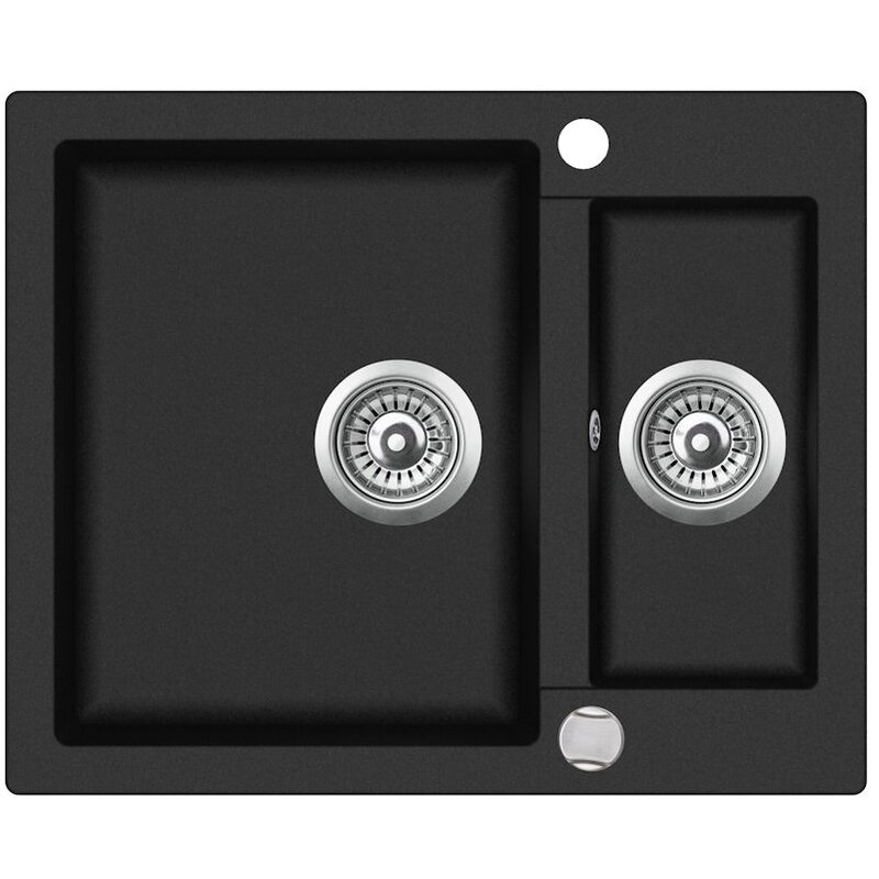 Zlewozmywak półtorakomorowy TEKA Clivo 60 S-TQ 40148030 Metalic onyx 49.5x61