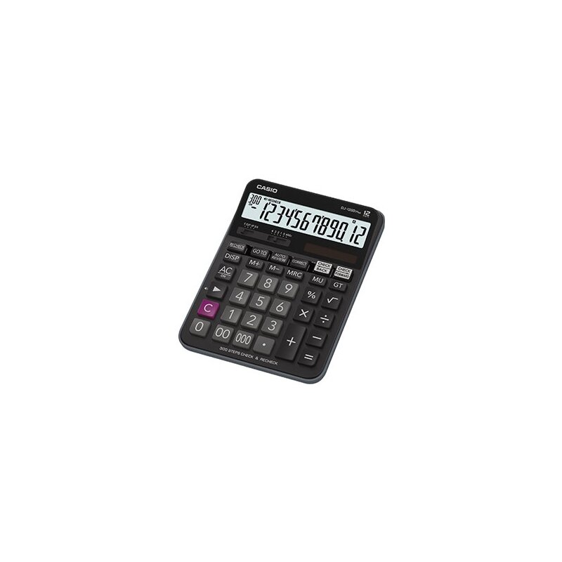 Kalkulator CASIO DJ-120DPLUS Zasilanie bateryjno-słoneczne, 1 pamięć