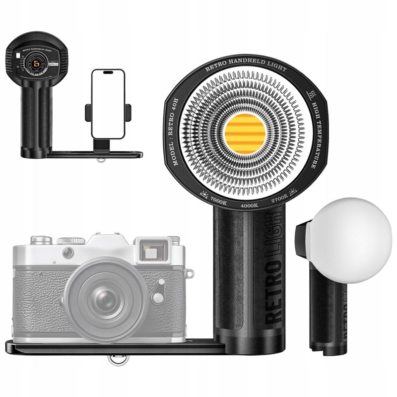 Lampa LED LENSGO 40H COB, 2700-7000k