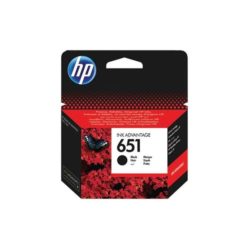 HP C2P10AE nr 651 Czarny 4 ml