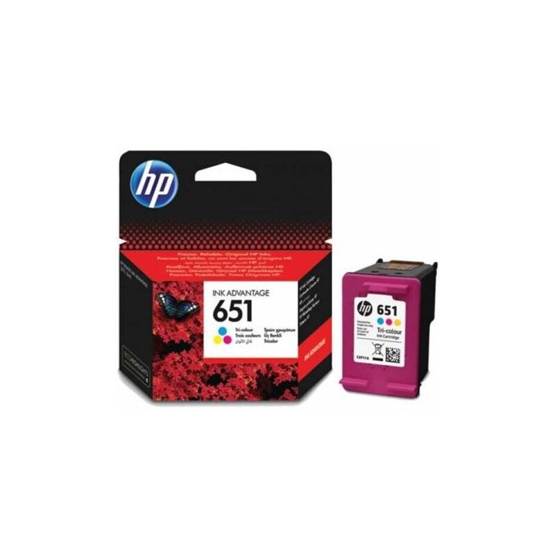 Tusz HP 651 Kolorowy 6 ml C2P11AE