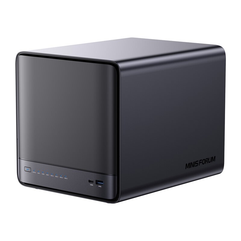 Serwer plików MINISFORUM N5 AI NAS 128GB, 16GB RAM