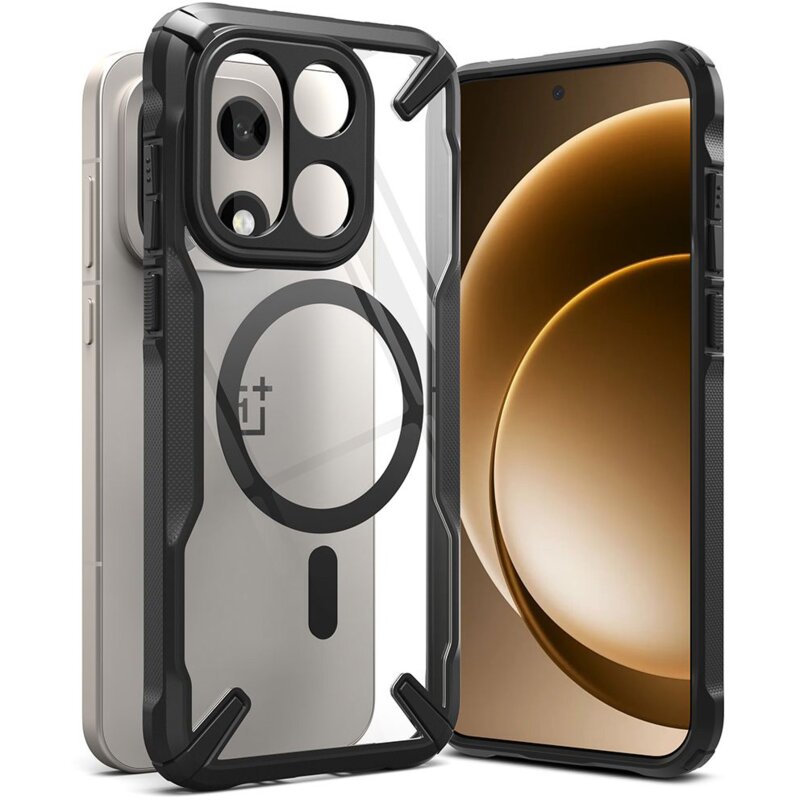 Etui RINGKE Fusion X Magnetic MagSafe do OnePlus 15 Czarny