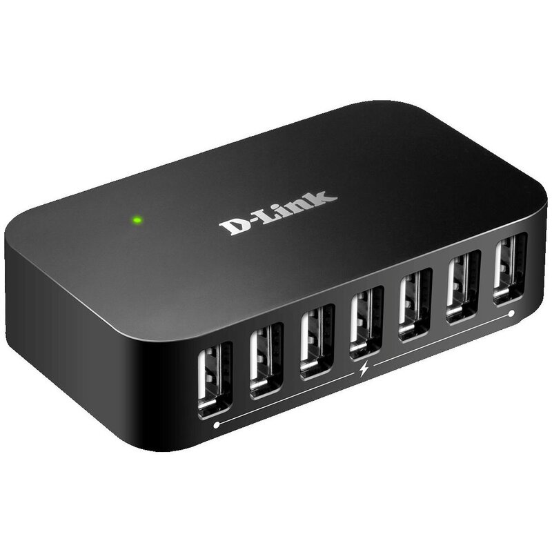 Hub D-LINK DUB-H7 USB 2.0, Aktywny