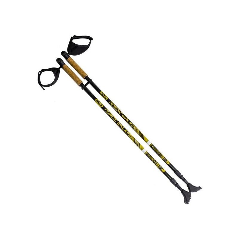 Kijki do nordic walking NILS EXTREME NW603 (82 - 140 cm) Czarno-żółty