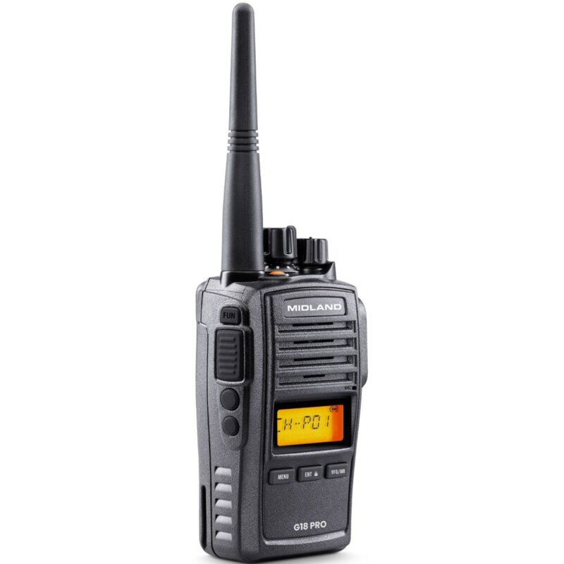 Radiotelefon MIDLAND G18 PRO Czarny